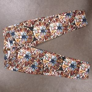 Copperkey flower pants. Size 5.